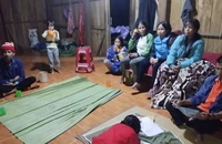 Quảng Nam sơ tán khẩn cấp 51 hộ dân ở vùng sạt lở đất. Ảnh: PT
