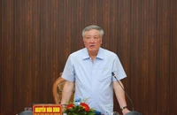 Phó thủ tướng Thường trực Nguyễn Hoà Bình làm việc với 5 tỉnh, thành miền Trung