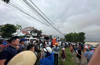 Ghe chở 9 người đi đám ma về bị chìm, 1 người mất tích