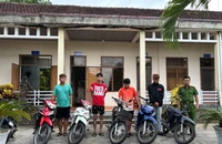 Nhóm thanh niên liều lĩnh trộm hàng loạt xe máy ở Đà Nẵng