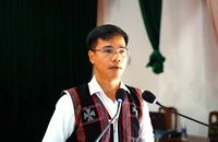 Bí thư xã Sông Kôn Nguyễn Xuân Nghiêm ứng viên ĐBQH. Ảnh: SK 