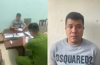 Tâm liên hệ công an xin đầu thú sau khi trốn biệt tăm. Ảnh: CA