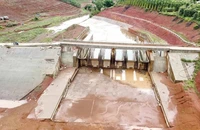 Xác định nguyên nhân hồ thủy lợi chưa nghiệm thu đã sạt lở