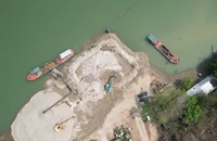Giá cát xây dựng ở Đắk Nông tăng gấp đôi, lên mức 1 triệu đồng/m3