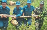 Hủy nổ thành công quả bom gần 130 kg ở Đắk Lắk