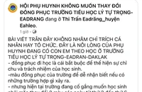 Phụ huynh phản ứng vì học sinh mặc 3 màu áo đồng phục 1 tuần