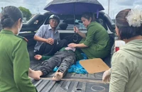 3 nữ công an cứu 1 phụ nữ bị tai nạn giao thông ở Đắk Lắk