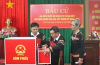 Buôn làng Đắk Lắk rộn ràng tiếng cồng chiêng trong ngày bầu cử