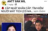 Công an, cộng đồng mạng giúp gia đình tìm được người phụ nữ mất liên lạc 42 ngày