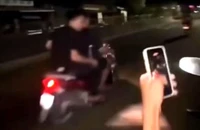 Xử lý nhóm thanh thiếu niên mang gậy gộc, chạy xe hò hét để câu view