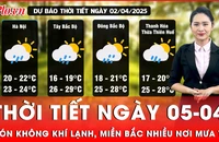 Dự báo thời tiết ngày 05-04: Đón không khí lạnh tăng cường, miền Bắc nhiều nơi mưa to