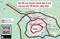 2 phương án làm đường Vành đai 4 TP.HCM qua tỉnh Bà Rịa - Vũng Tàu