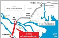 Bộ GTVT yêu cầu thông xe dự án cao tốc Mỹ Thuận – Cần Thơ trước 30-4-2023