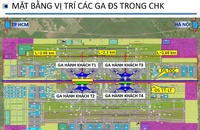 ACV thông tin vị trí 2 tuyến đường sắt kết nối với sân bay Long Thành