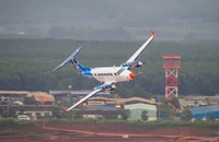 Hoàn thành công tác bay kiểm tra hiệu chuẩn sân bay Long Thành