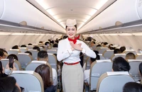 Sun PhuQuoc Airways chính thức gia nhập bầu trời với ba chuyến bay đáp xuống Phú Quốc sáng 1-11