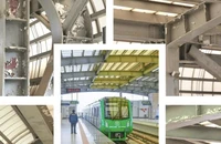 Nhà ga tàu điện Cát Linh - Hà Đông loang lổ, Hanoi Metro nói gì?