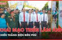 TP.HCM khai mạc triển lãm ảnh về chiến thắng Điện Biên Phủ
