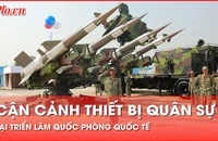 Video: Tên lửa, máy bay tiêm kích... tại Triển lãm Quốc phòng quốc tế Việt Nam