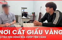 Video: Di lý đối tượng dùng búa cướp tiệm vàng về Lâm Đồng chỉ nơi cất giấu vàng