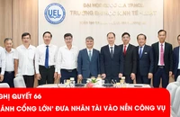 Nghị quyết 66: Cánh cửa rộng mở cho nhân tài bước vào nền công vụ 
