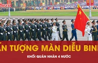 Ấn tượng màn diễu binh của quân đội Trung Quốc, Nga, Lào và Campuchia tại Đại lễ A80 