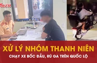 Cái kết cho nhóm thanh thiếu niên chạy xe bốc đầu, rú ga trên quốc lộ 