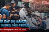 Video điều tra: Vạch trần chiêu trò ‘làm tiền’ của nhóm đánh giày - kỳ 2: Tung đủ 'bẫy' moi tiền của khách