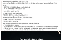 “Nóng” bói đề, đoán đề trên mạng xã hội trước kỳ thi tuyển sinh vào lớp 10