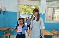 Học sinh lớp 1 giảm mạnh, trường học nhẹ gánh lo 
