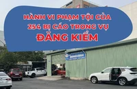 Hành vi phạm tội của 254 bị cáo trong vụ đăng kiểm