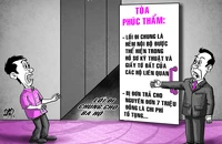 Đem cửa sắt rào lối đi chung, bị tòa buộc tháo dỡ, còn mất phí thẩm định 7 triệu