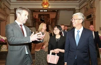 Thái tử kế vị Đan Mạch thăm TP.HCM