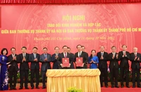 Thành ủy TP.HCM và Hà Nội hợp tác phát triển trên nhiều lĩnh vực