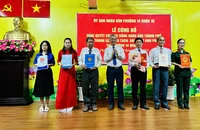 Phường, xã, thị trấn tại TP.HCM lần lượt công bố việc lập mới, sáp nhập khu phố, ấp