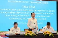 TP.HCM đánh giá cán bộ lãnh đạo toàn diện, đặt đạo đức cách mạng lên hàng đầu
