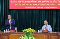 Công bố quyết định kiểm tra năm 2025 của Bộ Chính trị, Ban Bí thư với TP.HCM, Bình Dương, Bà Rịa-Vũng Tàu