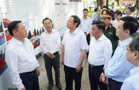 Đoàn công tác Trung ương khảo sát việc tổ chức Lễ kỷ niệm 50 năm thống nhất đất nước tại TP.HCM
