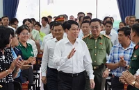 Chủ tịch nước Lương Cường tiếp xúc cử tri huyện Củ Chi, Hóc Môn sau kỳ họp thứ 9