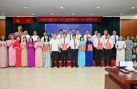 Ban Tuyên giáo và Dân vận Thành ủy TP.HCM bổ nhiệm cán bộ cấp phòng
