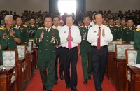 Bí thư Nguyễn Văn Nên dự Đại hội đảng bộ Quân sự TP.HCM lần thứ nhất