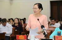 Bà Nguyễn Thị Lệ: 'Đây là giai đoạn lịch sử, có một không hai của TP.HCM'