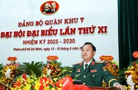 Thiếu tướng Trần Vinh Ngọc giữ chức Bí thư Đảng ủy Quân khu 7