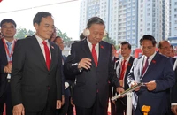 Tổng Bí thư Tô Lâm cùng lãnh đạo, nguyên lãnh đạo Đảng, Nhà nước dự Đại hội Đảng bộ TP.HCM