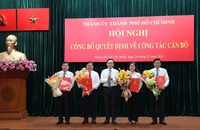 TP.HCM chỉ định 3 Ủy viên Ban Thường vụ Thành ủy về cấp phường