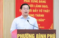 Ông Lê Quốc Phong: TP.HCM bảo đảm hệ thống trường lớp, không để các em thiếu điều kiện học tập