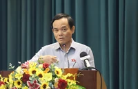 Bí thư TP.HCM Trần Lưu Quang trả lời cử tri về vấn đề giá cả thị trường tăng nhanh hơn so với thu nhập