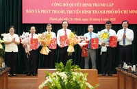 Công bố quyết định thành lập Cơ quan Báo và Phát thanh, Truyền hình TP.HCM