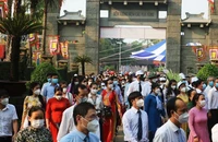 Hàng ngàn người dân TP.HCM tham dự lễ Giỗ tổ Hùng Vương