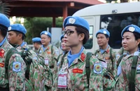 Những “bóng hồng” lên đường tham gia nhiệm vụ gìn giữ hòa bình Liên hợp quốc